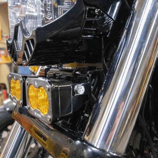 Cali Raised Moto カリレイズドモト Baja Designs “Naked” LP6 with Dual S2 ユニバーサルLEDライトキット H4ユニバーサルハーネス ヘッドライト 灯火類_6