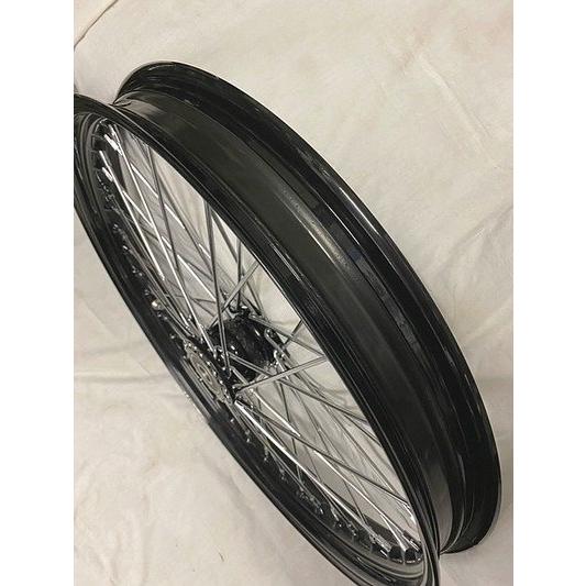 部品屋K&W 21インチ フロントスプールハブホイールキット HARLEY