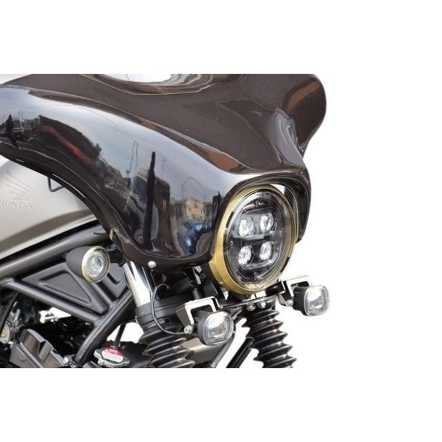 レブル用（250/500）キジマ　フォグランプキット 楽天市場】KIJIMA キジマ フォグランプ キット LED ホンダ レブル