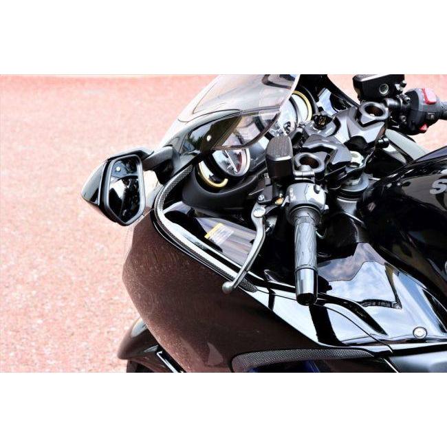 STRIKER ストライカー エアロデザインSAD カーボンメーターサイドフラップ HAYABUSA SUZUKI スズキ サイドカウル・サイドカバー カウル関連 外装_2