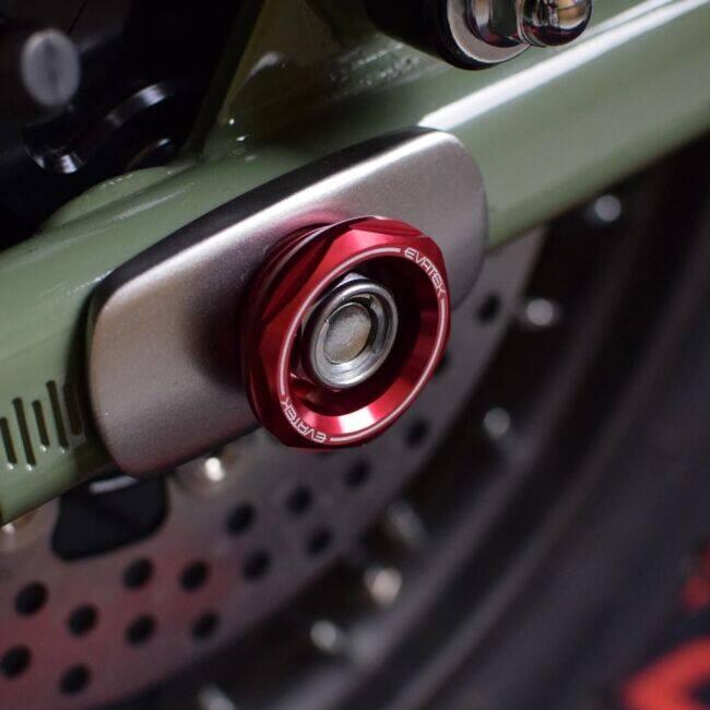 EVATEK エヴァテック アクスルカップ カラー：ブラック CT125 ハンターカブ GROM 12mmシャフト HONDA ホンダ  その他アクスル関連オプション・補修部品 足回り | EVATEK | 03