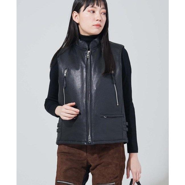 KADOYA カドヤ 【ALTER KEIS】RIDERS DOWN VEST ライダースダウンベスト サイズ：S ベスト アパレルの画像