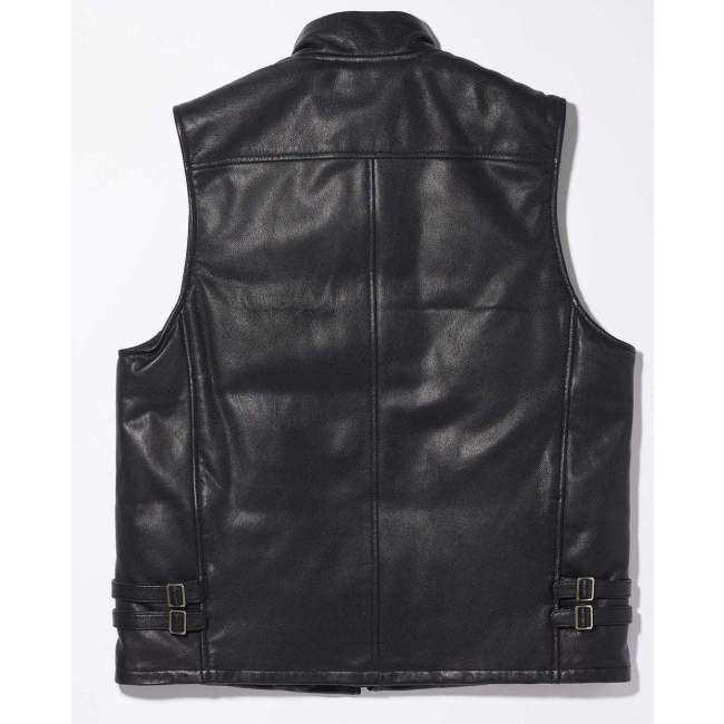 KADOYA カドヤ 【ALTER KEIS】RIDERS DOWN VEST ライダースダウンベスト サイズ：S ベスト アパレルの画像