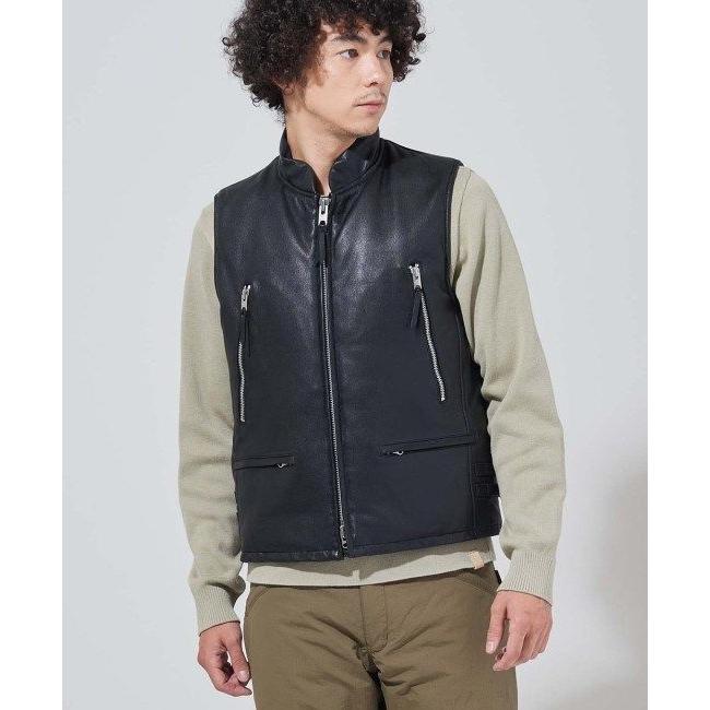 KADOYA カドヤ 【ALTER KEIS】RIDERS DOWN VEST ライダースダウンベスト サイズ：S ベスト アパレルの画像
