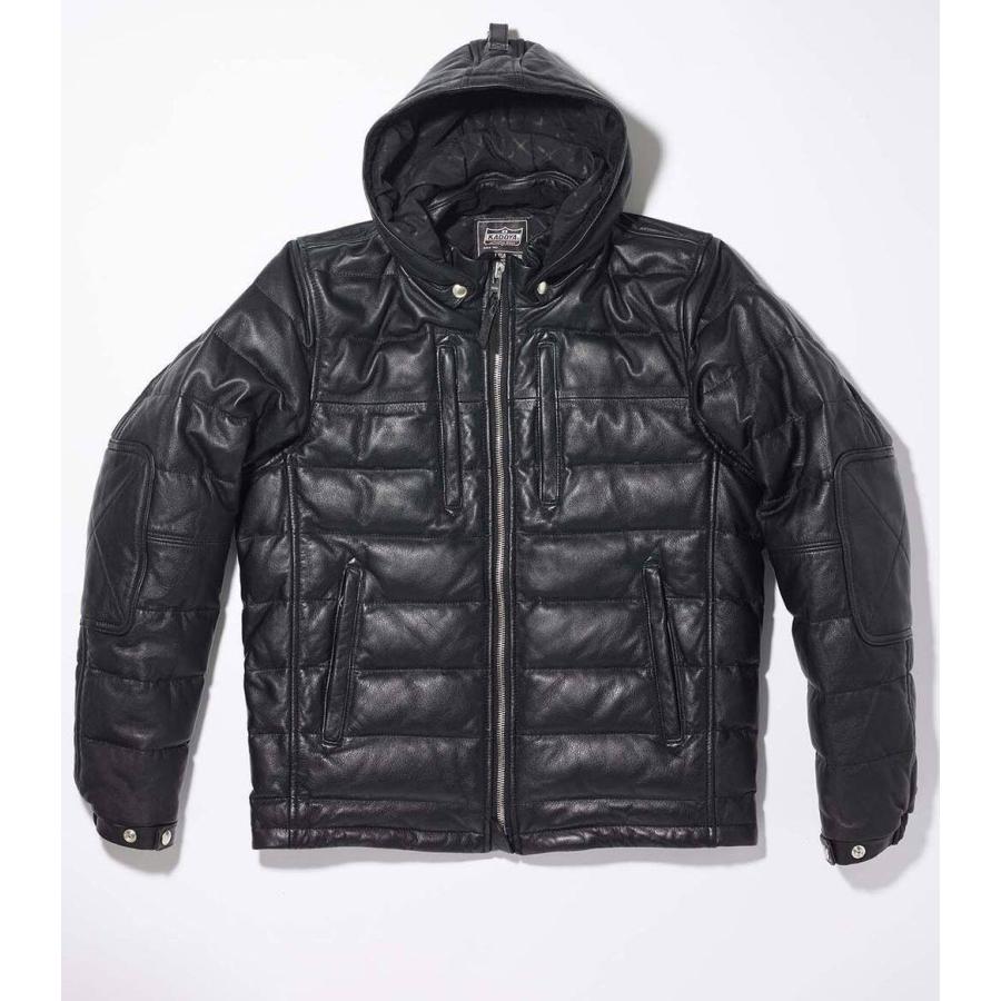 KADOYA レザージャケット　LL k's LEATHER カドヤ（KADOYA） 【K'S LEATHER＆K'S PRODUCT】DH LEATHER DOWN