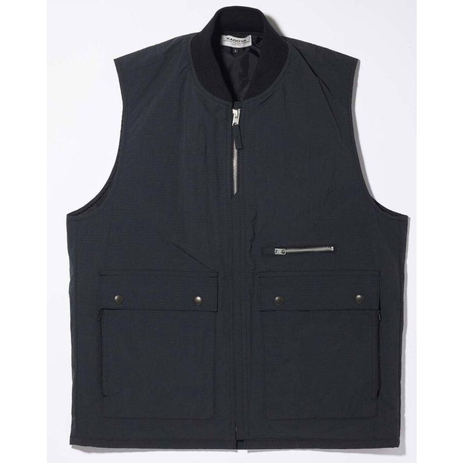 カドヤ（KADOYA） 【ALTER KEIS】LAYER VEST 中綿防寒ベスト サイズ