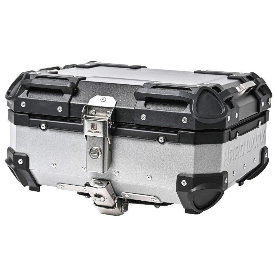 HARDWORX ハードワークス ケース＆キャリアセット 25L カラー：シルバー ADV150 HONDA ホンダ トップケース・テールボックス 車体用バッグ・ケース | ブランド登録なし