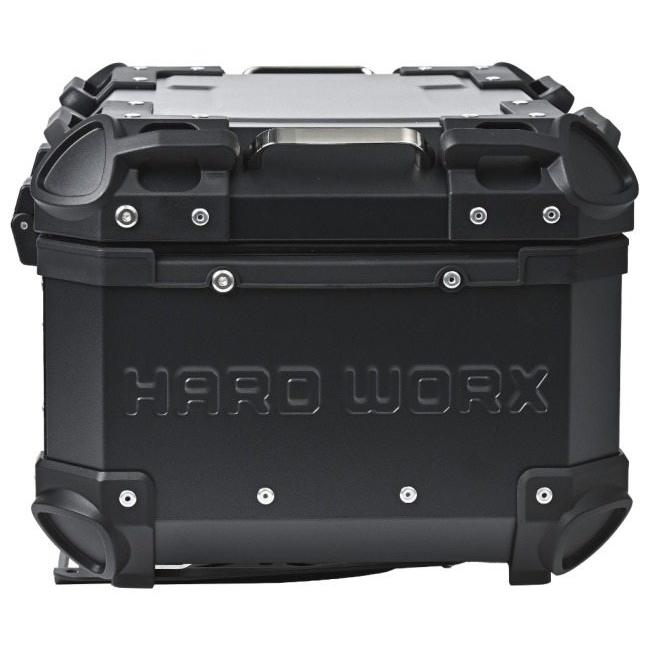 HARDWORX ハードワークス アルミトップケース 36L カラー：ブラック 