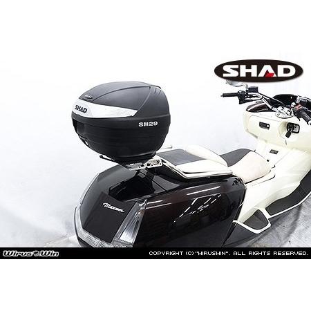 リアボックス用ベースブラケット付きタンデムバー　ウィルズウィン WirusWin ウイルズウィン リアボックス用ベースブラケット付き