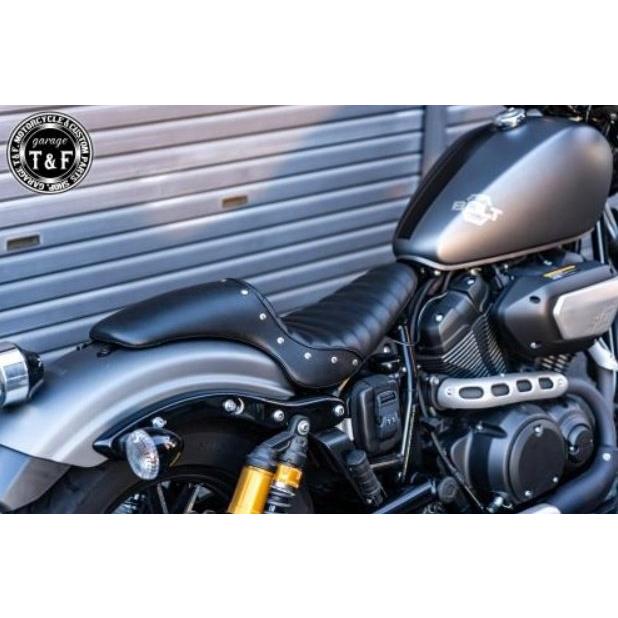 Garage T＆F ガレージ スタッド付きガンファイターシート タイプ