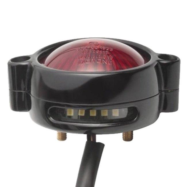 Motone Customs モートーンカスタムズ LEDテールライト マウント付き CUDA カラー：ポリッシュ テールランプ 灯火類 電装系