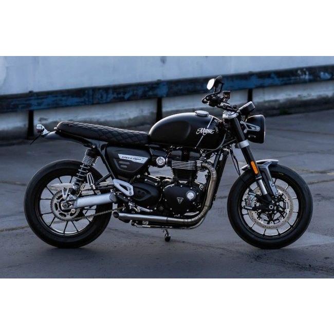 Motone Customs モートーンカスタムズ チェーンガード GLADIUS カラー：ブラッシュ THRUXTON 1200R 1200 SPEED TWIN 1200RS TRIUMPH トライアンフ 外装 | ブランド登録なし | 06
