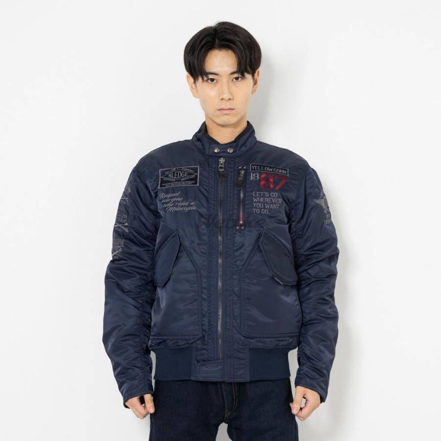 イエローコーン ウインタージャケット MA-1タイプ