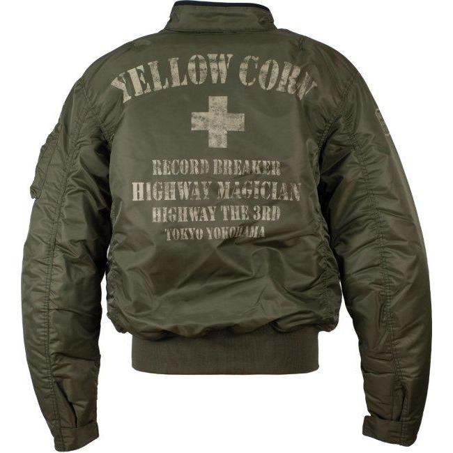 YeLLOW CORN（イエローコーン） YB-3321 ウインタージャケット MA-1