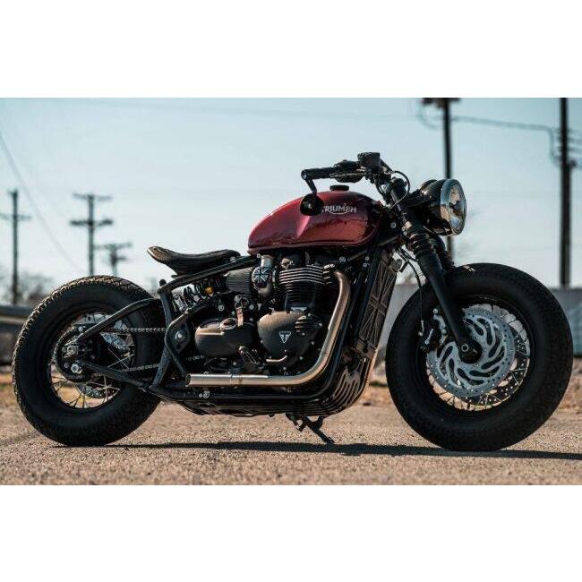 Motone Customs モートーンカスタムズ スロットルボディカバー ユニオンジャック カラー：ブラック／ポリッシュ TRIUMPH トライアンフ スロットルボディ | ブランド登録なし | 07