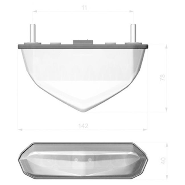 BARRACUDA バラクーダ UNIVERSAL REAR TAIL LIGHT TIGER LED テールランプ 灯火類 電装系の画像
