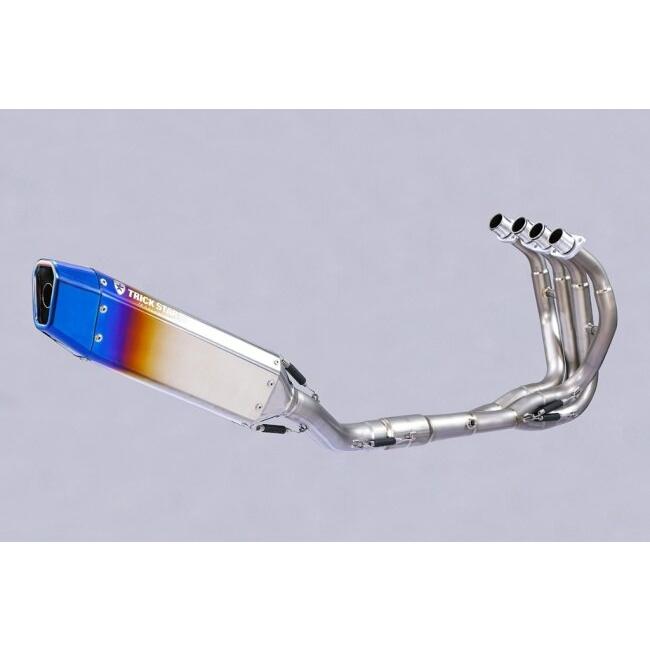TRICKSTAR トリックスター フルエキゾーストマフラー IKAZUCHI(イカヅチ) 政府認証 サイレンサータイプ：IKAZUCHI ブラックエディション Ninja ZX-25R マフラー | TRICK STAR | 02