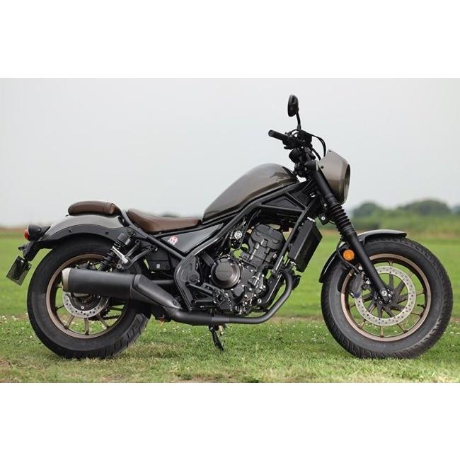 SP忠男 スペシャルパーツ忠男 POWERBOX (パワーボックス) パイプ 耐熱ブラック レブル250 S Edition HONDA ホンダ エキゾーストパイプ マフラー_5