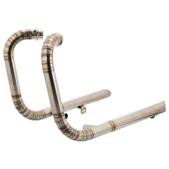 銀製のパイプ Motone Customs モートーンカスタムズ フルエキゾーストマフラー