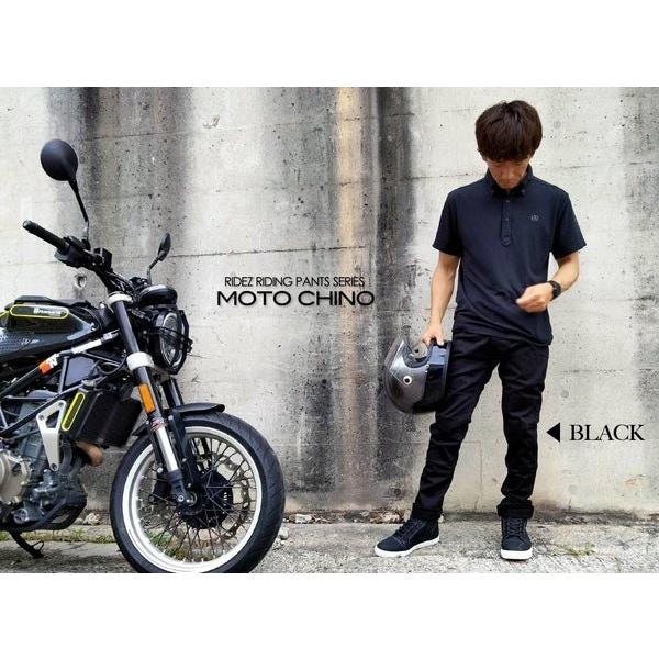 RIDEZ ライズ MOTO-CHINO 11oz ライディングパンツ サイズ：30インチ(W