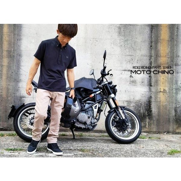 RIDEZ ライズ MOTO-CHINO 11oz ライディングパンツ サイズ：30インチ(W