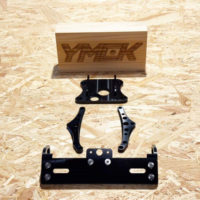 YMCK ヤマック CNCライセンスプレートホルダーV2 タイプ：ステンレスボルト仕様・純正ウィンカー対応 XSR900 GP YAMAHA ヤマハ ナンバープレートホルダー 外装 | ブランド登録なし | 05