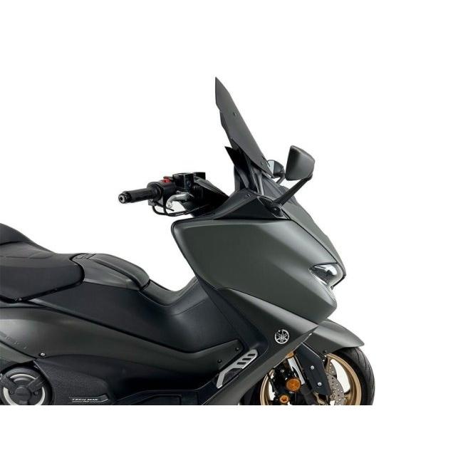 WRS ダブリューアールエス ウインドスクリーン (スポーツEVOタイプ) カラー：マットブラック TMAX530 TECH MAX YAMAHA ヤマハ スクリーン 外装_2
