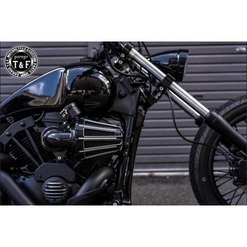 Garage T&F T&F ガレージ ビレットサクションエアクリーナー Garage T&F T&F ガレージ ビレットサクションエアクリーナー