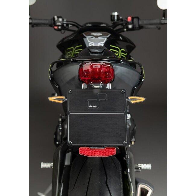 LighTech ライテック アジャスタブルナンバープレートホルダー タイプ：コンプリート DAYTONA 675 R STREET TRIPLE 765 S RS 660 TRIUMPH トライアンフ 外装 | LighTech | 07