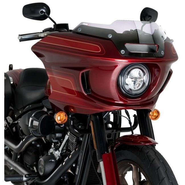 Puig プーチ ハイロードスクリーンSPORT (High-Road Screen SPORT) カラー：クリア FXLRST SOFTAIL LOWRIDER ST HARLEY-DAVIDSON ハーレーダビッドソン 外装_1