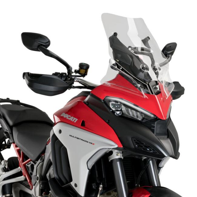 Puig プーチ フロントディフレクター (Extended Front Deflectors) カラー：クリア Multistrada V4 Pikes Peak Rally RS MULTISTRADA S SPORT その他外装 外装