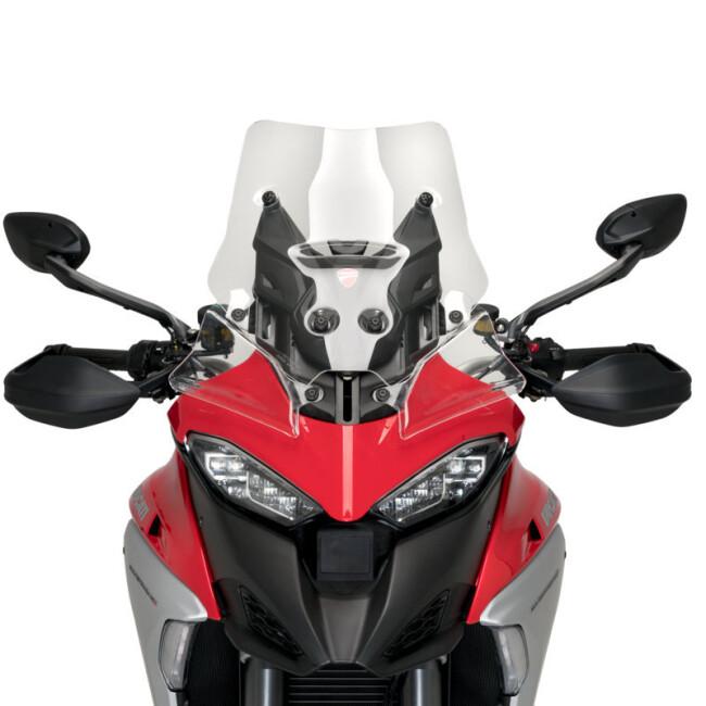Puig プーチ フロントディフレクター (Extended Front Deflectors) カラー：クリア Multistrada V4 Pikes Peak Rally RS MULTISTRADA S SPORT その他外装 外装