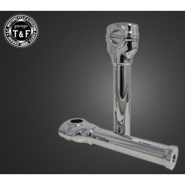 Garage T&F ガレージ オーバルハンドルポスト 高さ：8インチ(約203mm) HONDA ホンダ ハンドルポスト・ハンドルライザー ハンドル周辺パーツ ハンドル | Garage T＆F