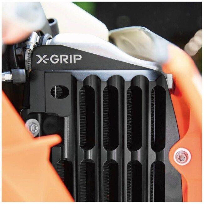 X-GRIP エックスグリップ AIR FORCE ラジエーターガード KTM GASGAS ガスガス HUSQVARNA ハスクバーナ ラジエーターコアガード・オイルクーラーコアガード_1
