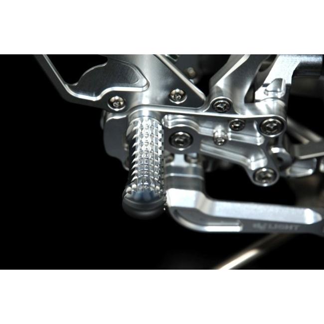 de LIGHT ディライト レーシングステップキット Panigale V4 V4Sシリーズ V4SP V4SP2 V4R Streetfighter V4S DUCATI ドゥカティ バックステップ ステップ_4