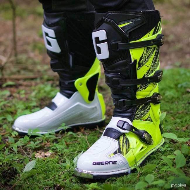 ガエルネ　ファストバック　GAERNE　FASTBACK 試着無料】ガエルネ ファストバック ホワイト - オフロードブーツ