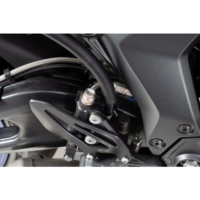 SWAGE-LINE スウェッジライン プロ リア ブレーキホースキット フィッティングカラー：レッド＆ブルー / ホースカラー：クリア YZF-R7 YAMAHA ヤマハ ブレーキ_6