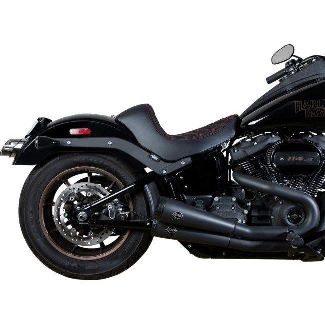 Drag Specialties ドラッグスペシャリティーズ Solo Seat［0802-1515］ Softail Low Rider ST FXLRST FXLR Sport Glide FLSB S FXLRS シート シート関連 外装の画像