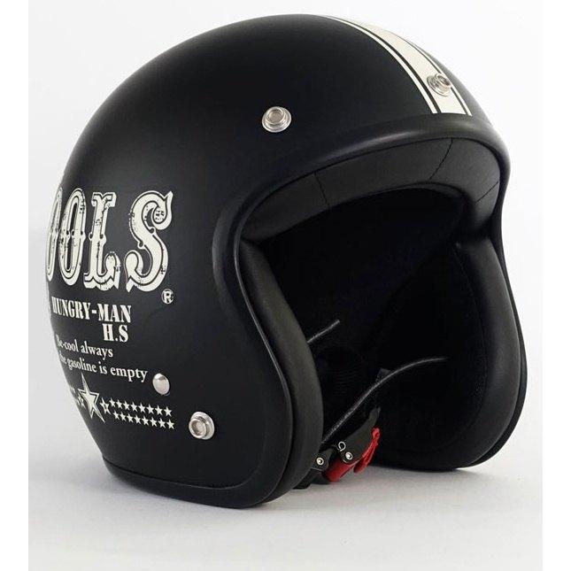 COOLS ジェットヘルメット 72JAM JET HELMET 72ジャム COOLSコラボモデル HUNGRY MAN