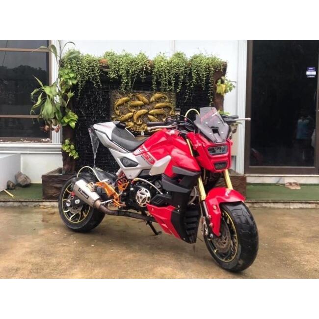 SNB エスエヌビー New Fairing MSX SF Color：Red グロム HONDA ホンダ フルカウル・外装セット カウル関連 外装_2