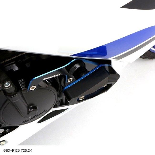 ENDURANCE エンデュランス エンジンスライダーセット カラー：ブラック／レッド GSX-R125 SUZUKI スズキ エンジンスライダー・フレームスライダー フレーム_9