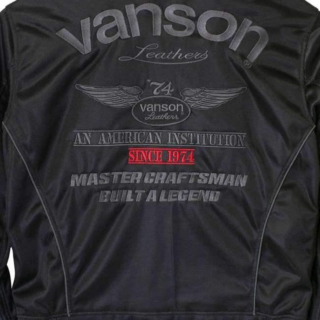 VANSON バンソン メッシュスウィングトップジャケット サイズ：XL｜webike02｜04