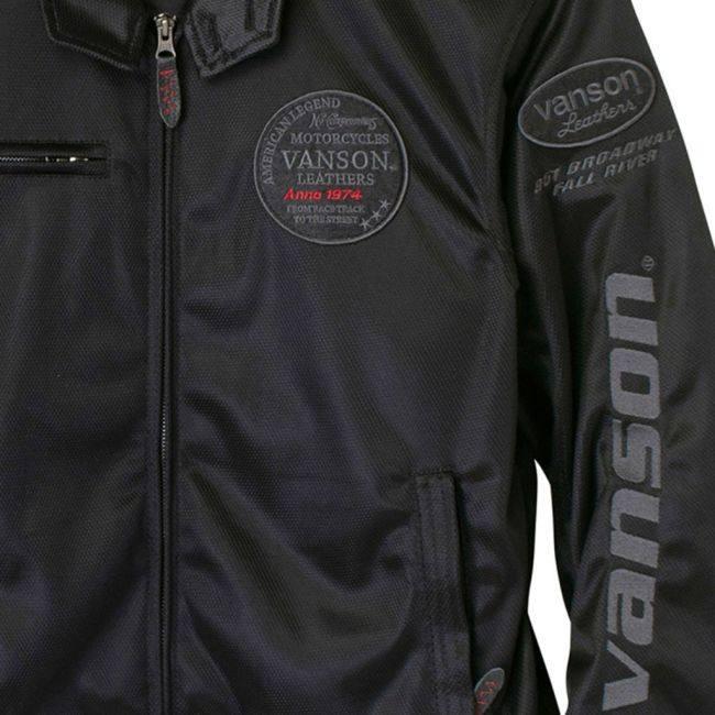 VANSON バンソン メッシュスウィングトップジャケット サイズ：XL｜webike02｜05
