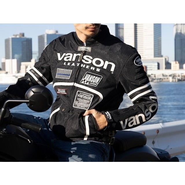 VANSON バンソン メッシュライダースジャケット サイズ：M｜webike02｜08