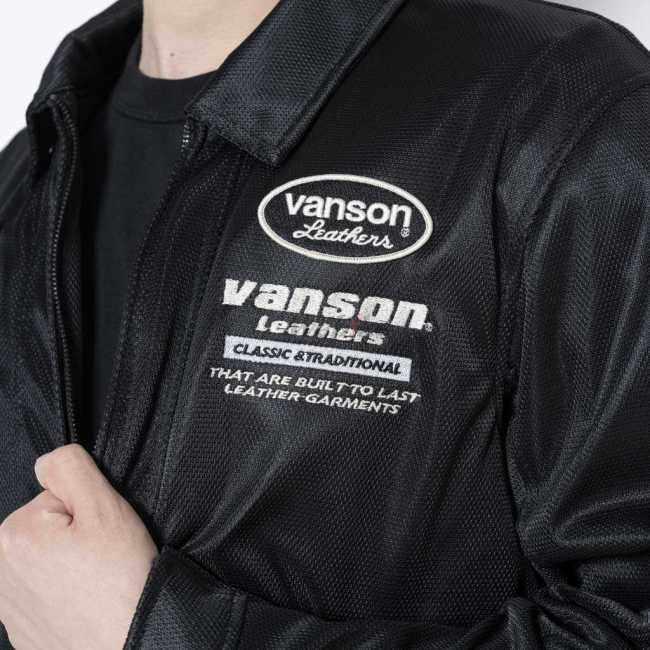 VANSON バンソン メッシュザ・バガーズジャケット サイズ：L｜webike02｜05