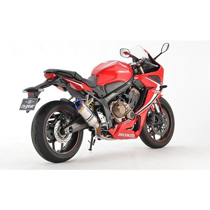 チタンフルエキ アールズギア CB650R CBR650R用マフラー cbr650r cb650r アールズギア チタンフルエキマフラー