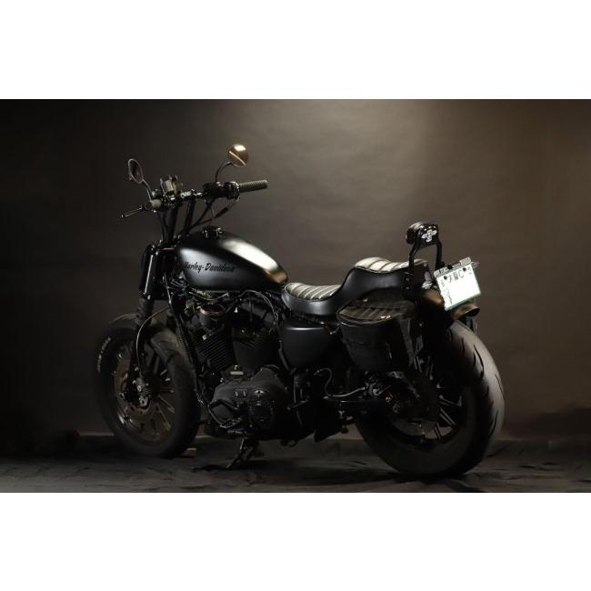 GLEAMING WORKS グリーミンワークス CAMEL SEAT スポーツスター 883C 1200C 1200L 1200R 1200T HARLEY-DAVIDSON ハーレーダビッドソン シート シート関連 外装 | GLEAMING WORKS | 09