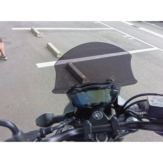 SV650 スクリーン　メーターバイザー Puig / プーチ 8926N Puig Naked New Generation Windscreen Suzuki SV650 2017-2024