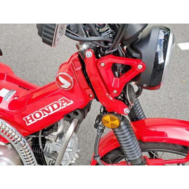 OUTEX アウテックス ステムスタビライザー カラー：焼付塗装グローイングレッド CT125ハンターカブ HONDA ホンダ HONDA ホンダ｜webike02｜06