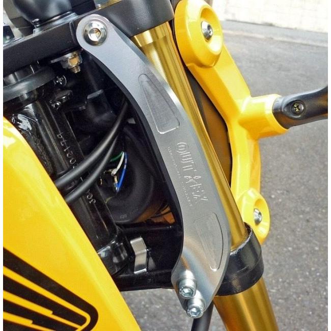 OUTEX アウテックス ステムスタビライザー カラー：アルマイトバフ仕上げ GROM MSX125 HONDA ホンダ サスペンション 足回りの画像